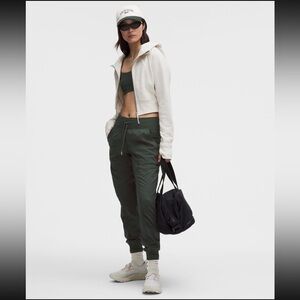 lululemon Dance Studio Olive Green Joggers